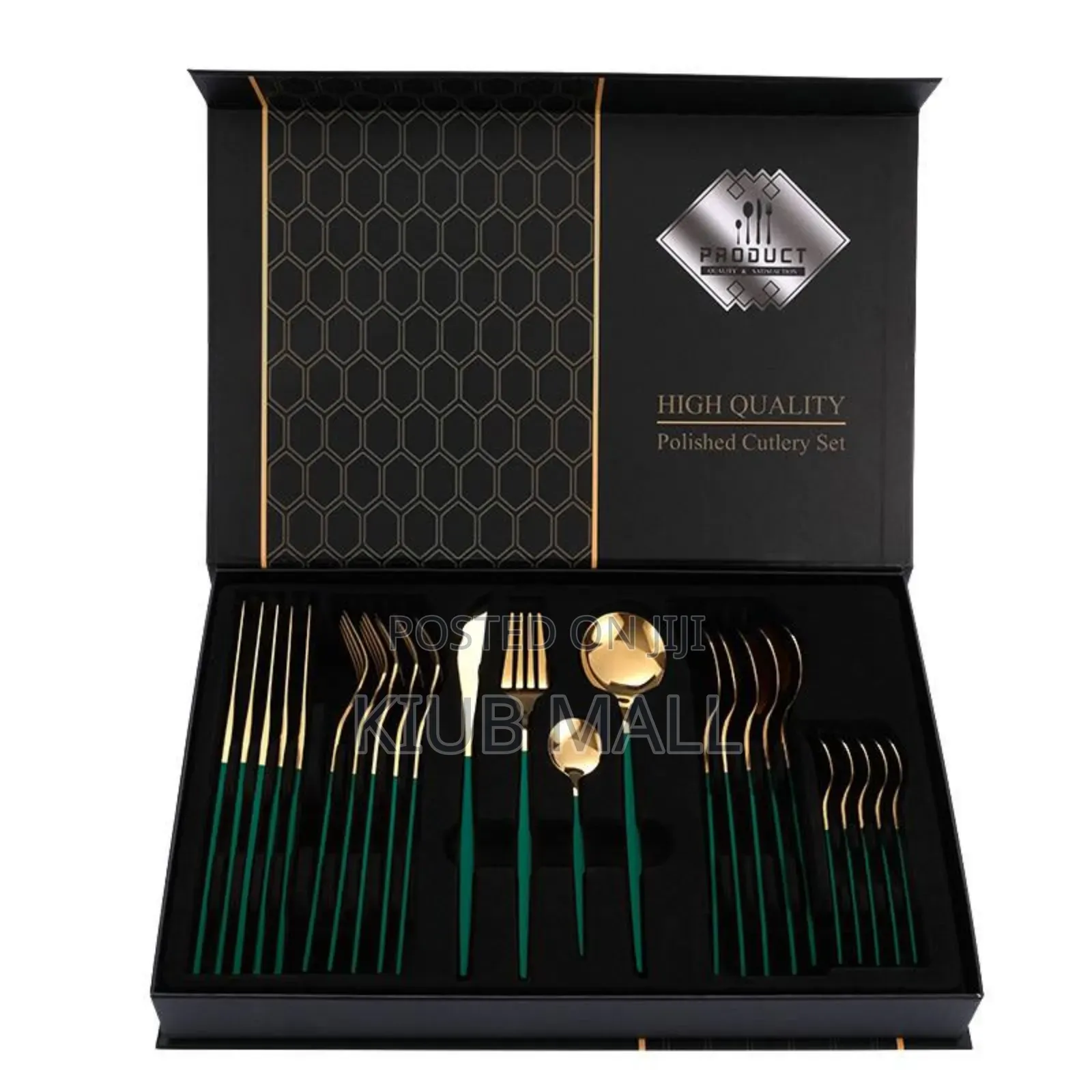 24 Pieces Quality Luxurious Cutlery Set