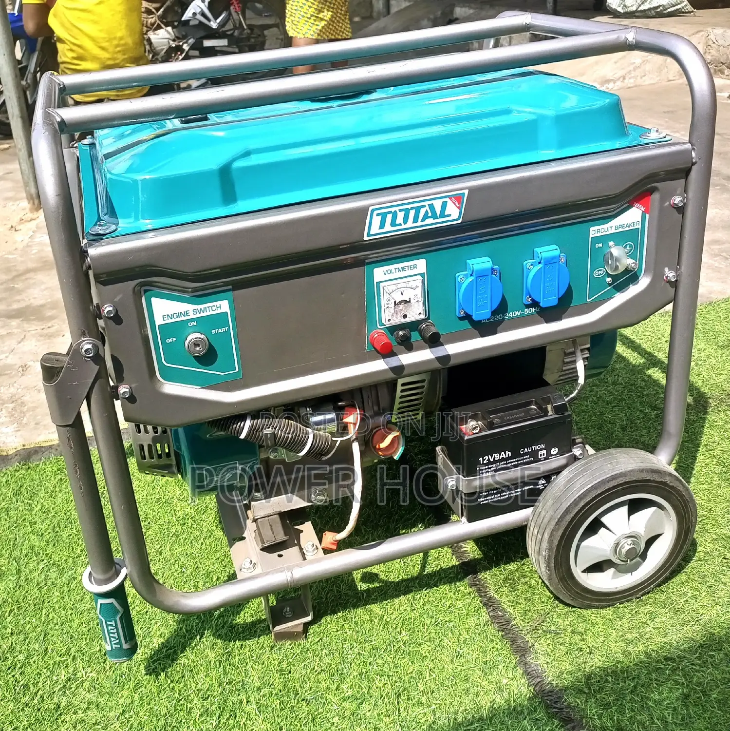 Miles Petrol Generator 10kva Total Generator 13000w 230v
