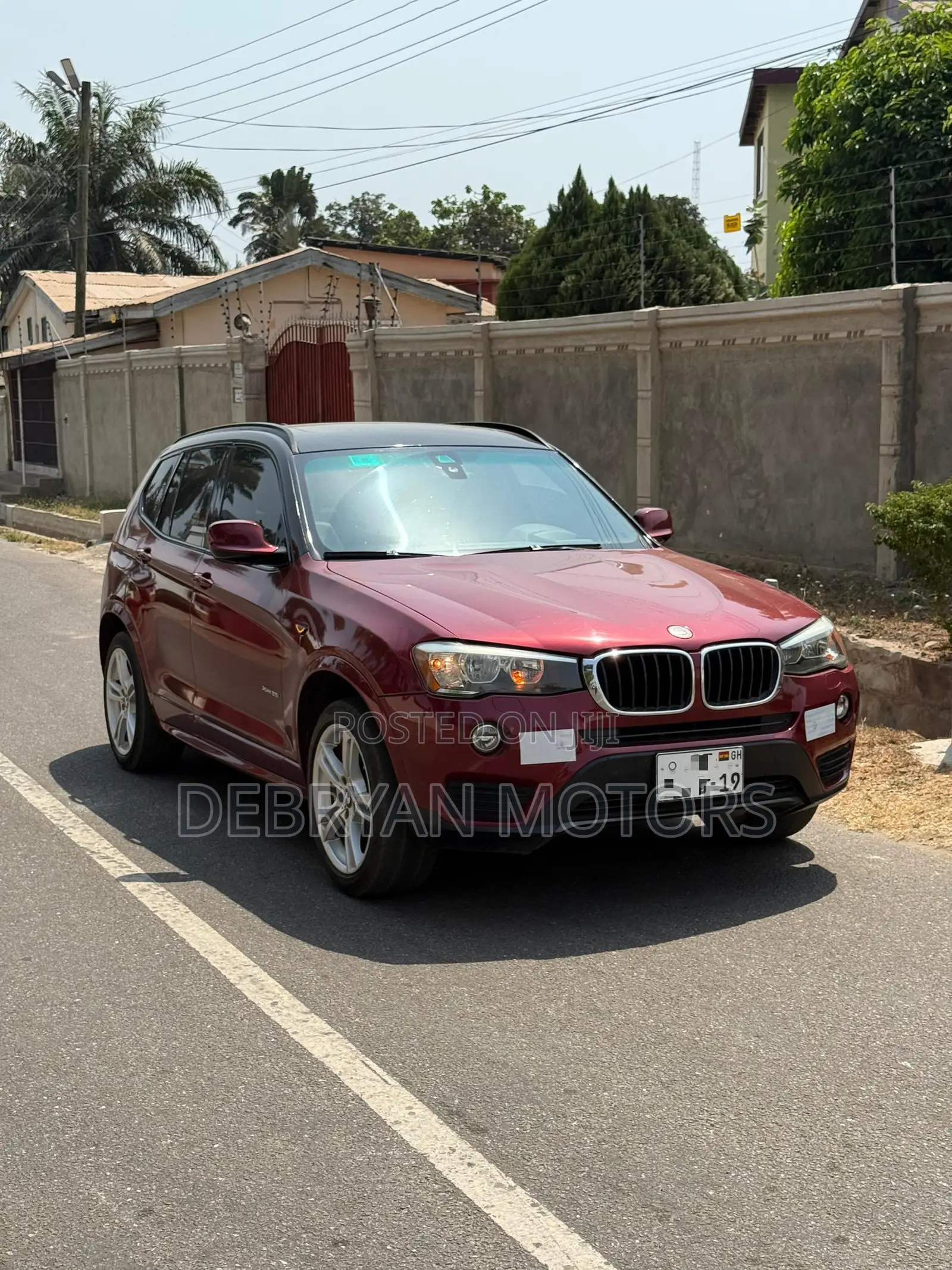 BMW X3 2014 Red