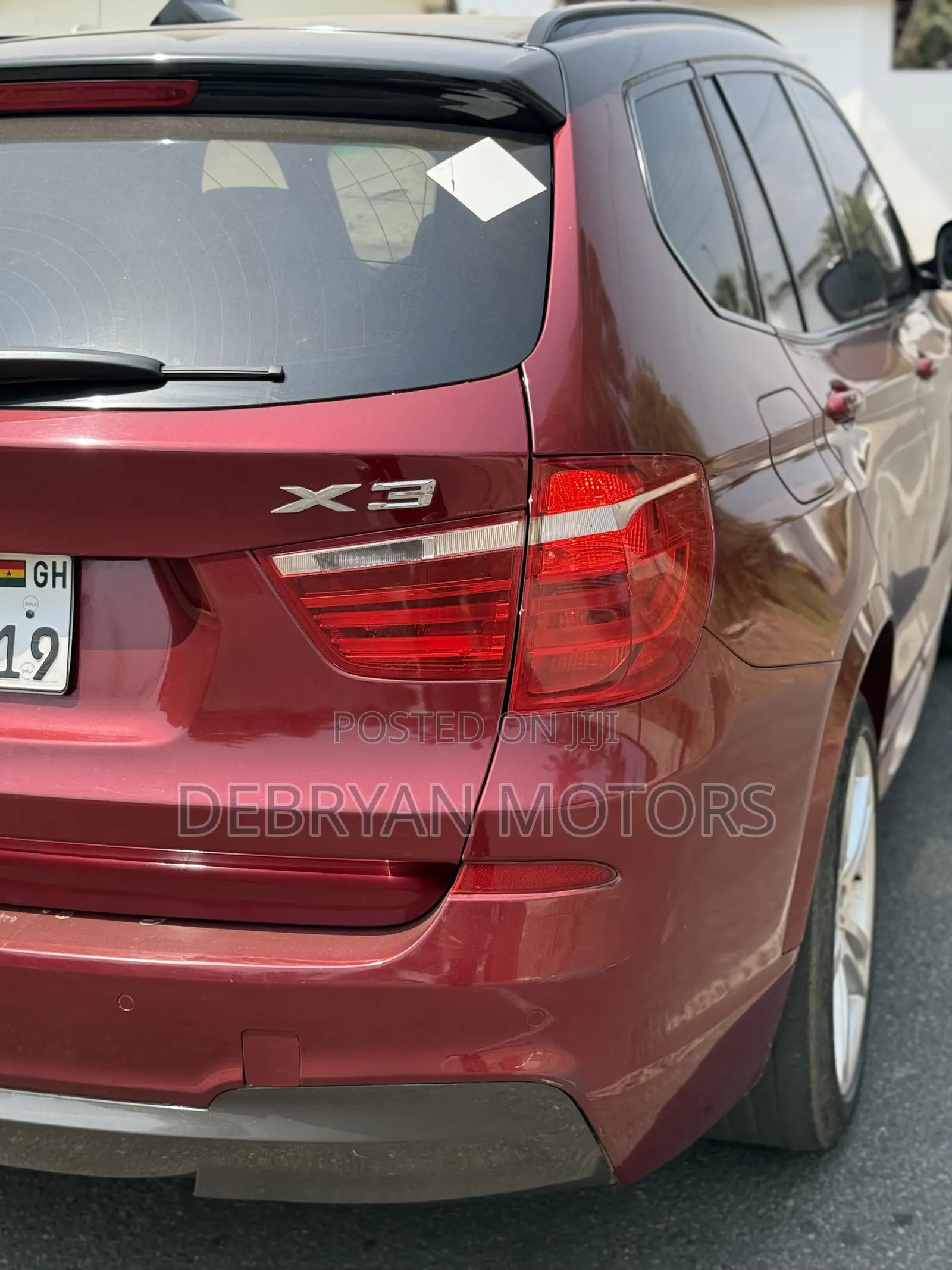 BMW X3 2014 Red