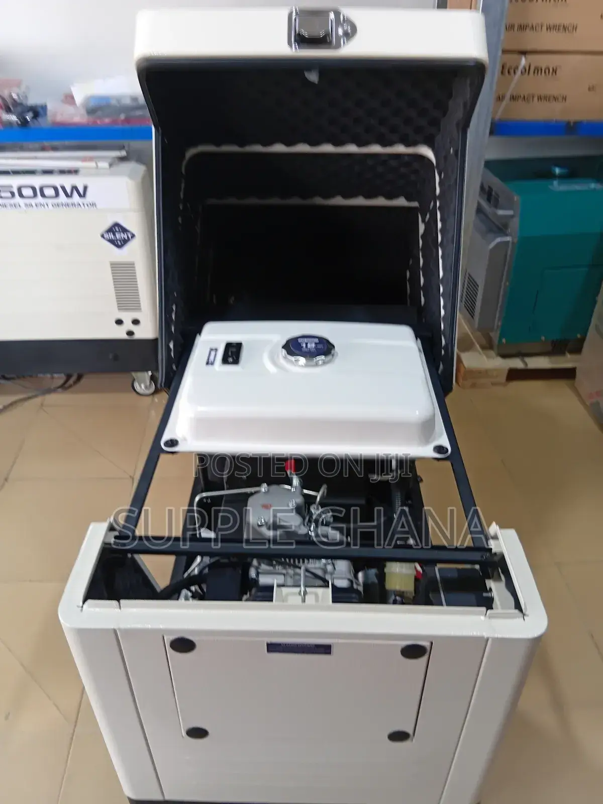 100%Copper UK Model 16500watt Silent Diesel Generator