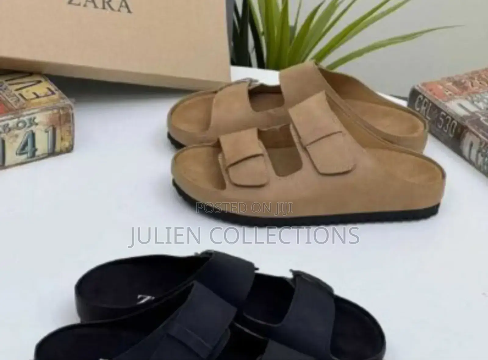 Zara Sandals All Brown And Black