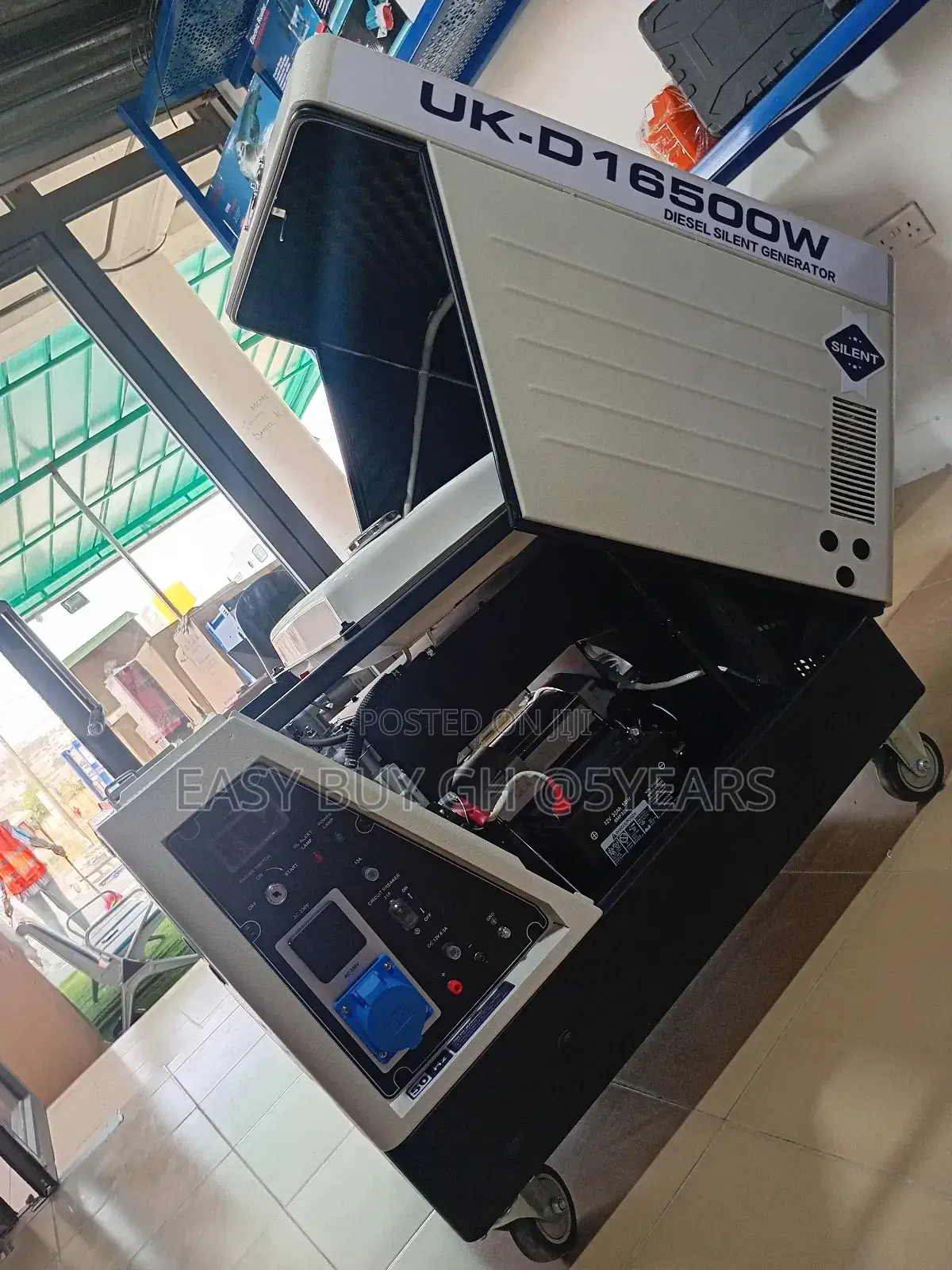 UK Manufactured Silent Generator 15kva 16500w Easy Controls