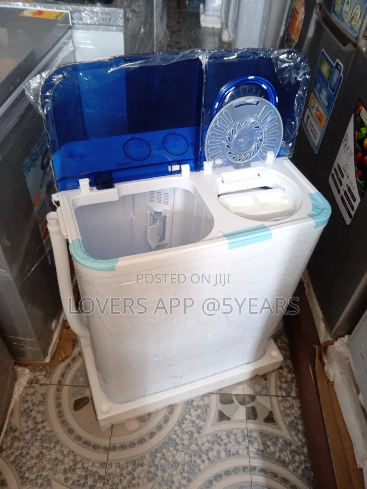 Fast Washing Machine 5kg Westpool Washing Machine Semi-Auto