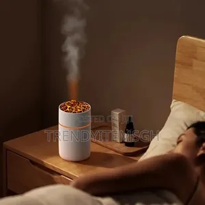 Cool Mist Night Light Volcano Humidifier Aroma Diffuser