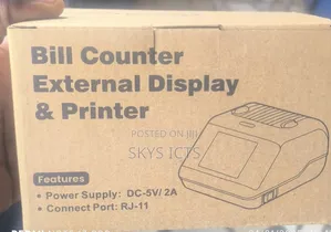 Thermal Printer and Led Display for Counting Machine