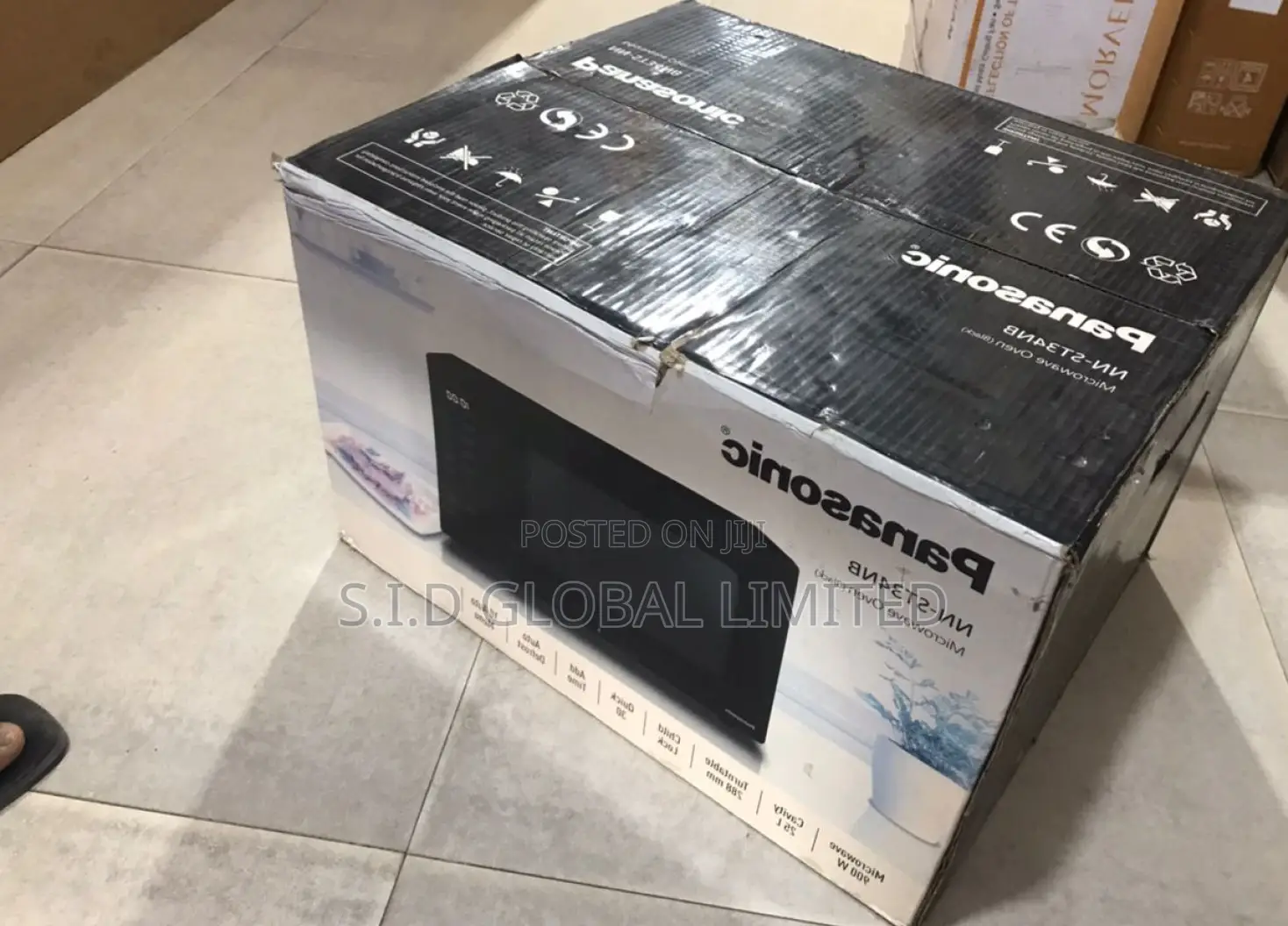 Timer,Defrost Panasonic 25L Compact Solo Microwave Oven