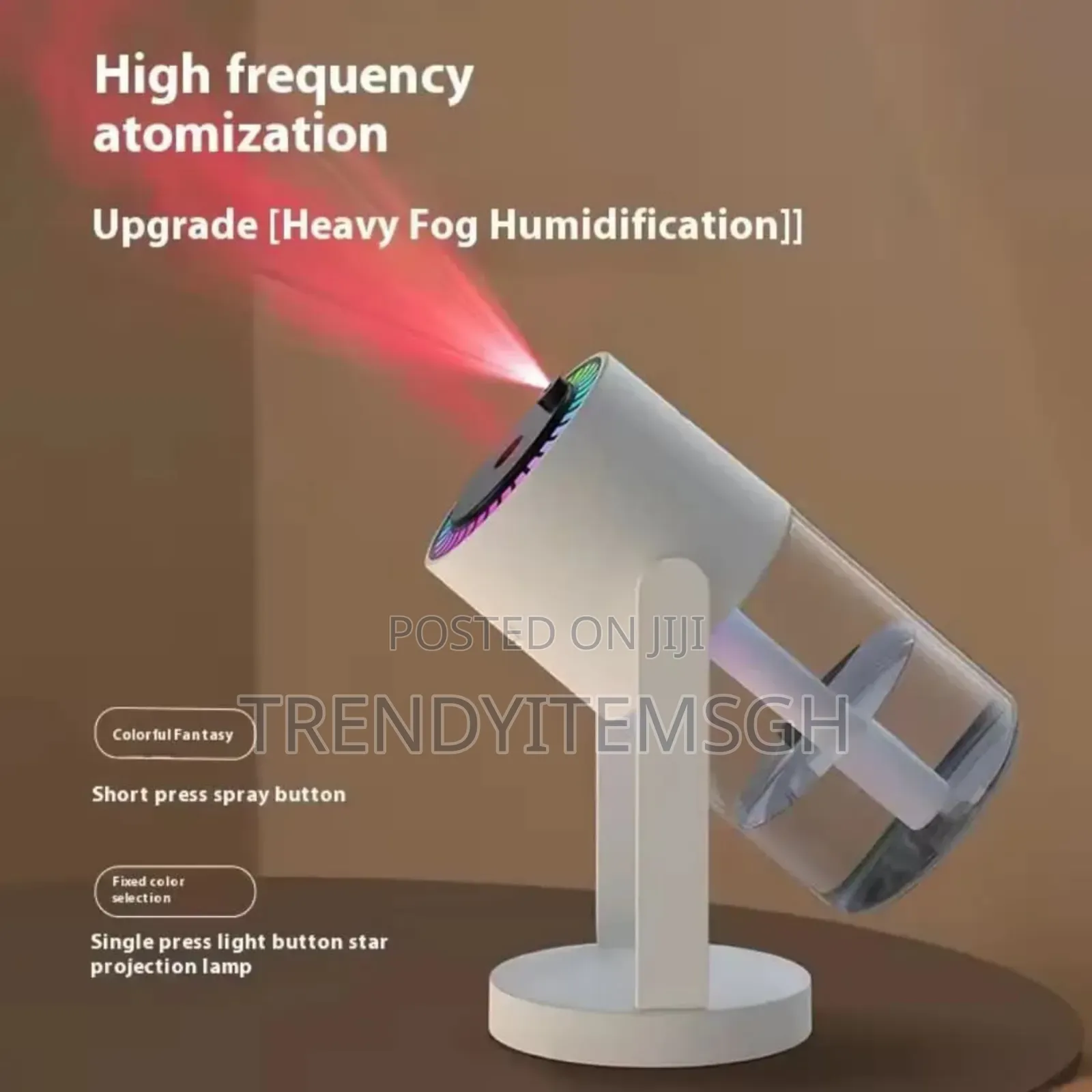 Portable Mini Led Starry Sky Top Fog Mist Humidifier