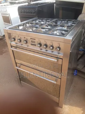Pure Italian Stainless Steel Cooking Stove Brand Name Smeg
