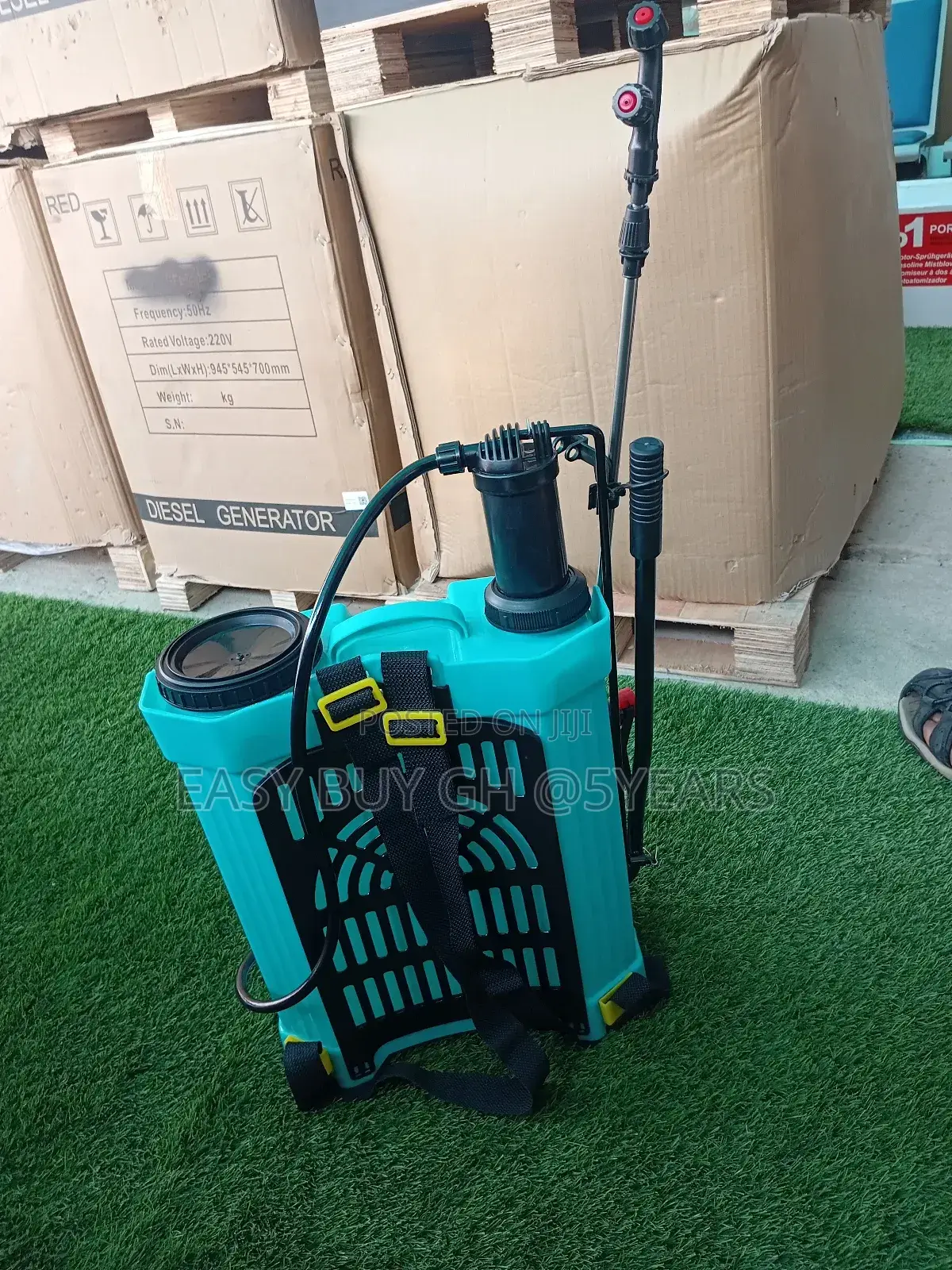 Back View Ecool Max Knapsack Sprayer 16L