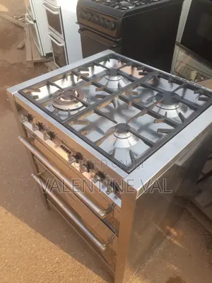 Pure Italian Stainless Steel Cooking Stove Brand Name Smeg
