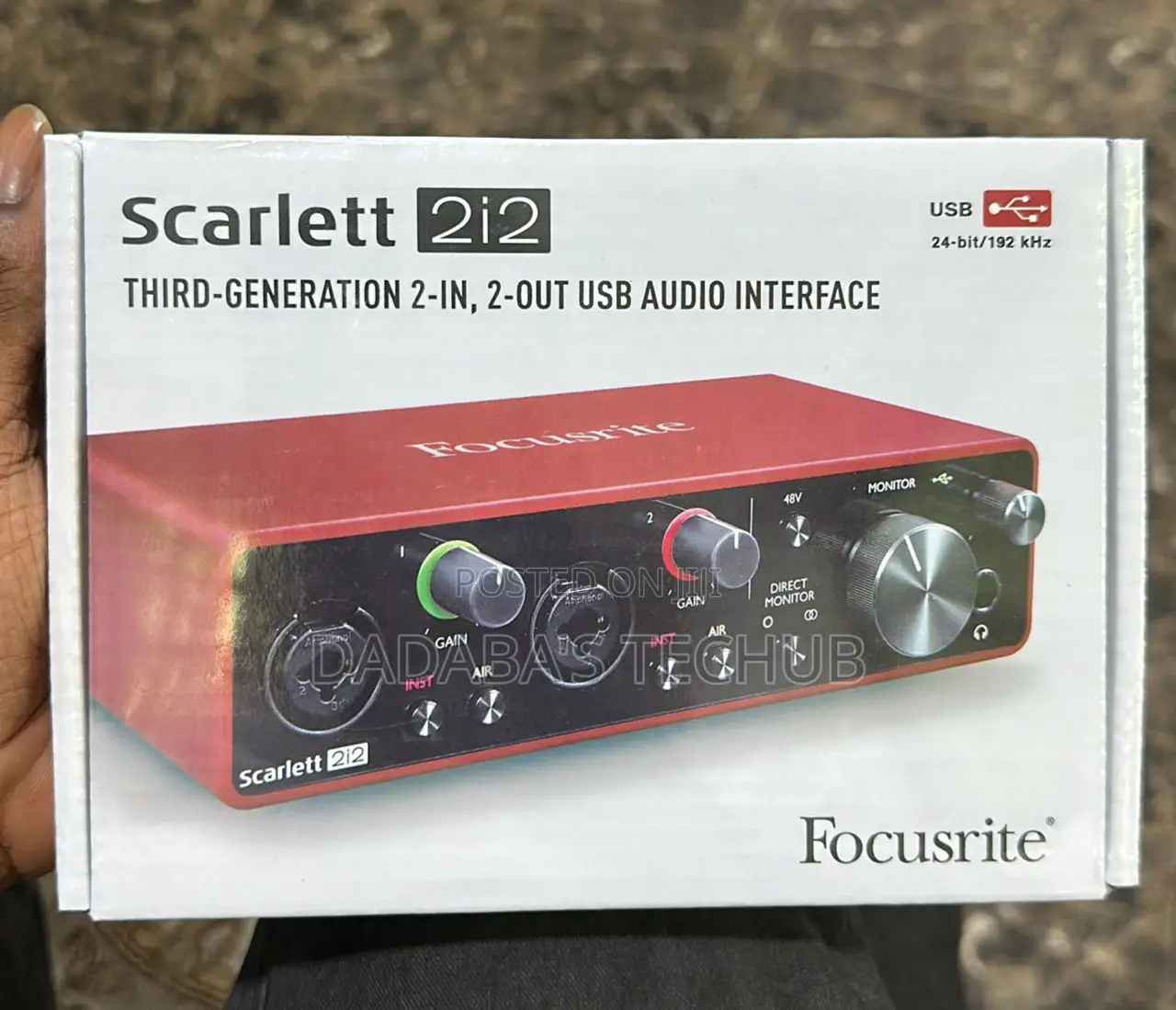 Scarlett 2i2 Soundcard