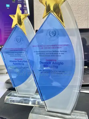 Crystal Hot Award Plaques