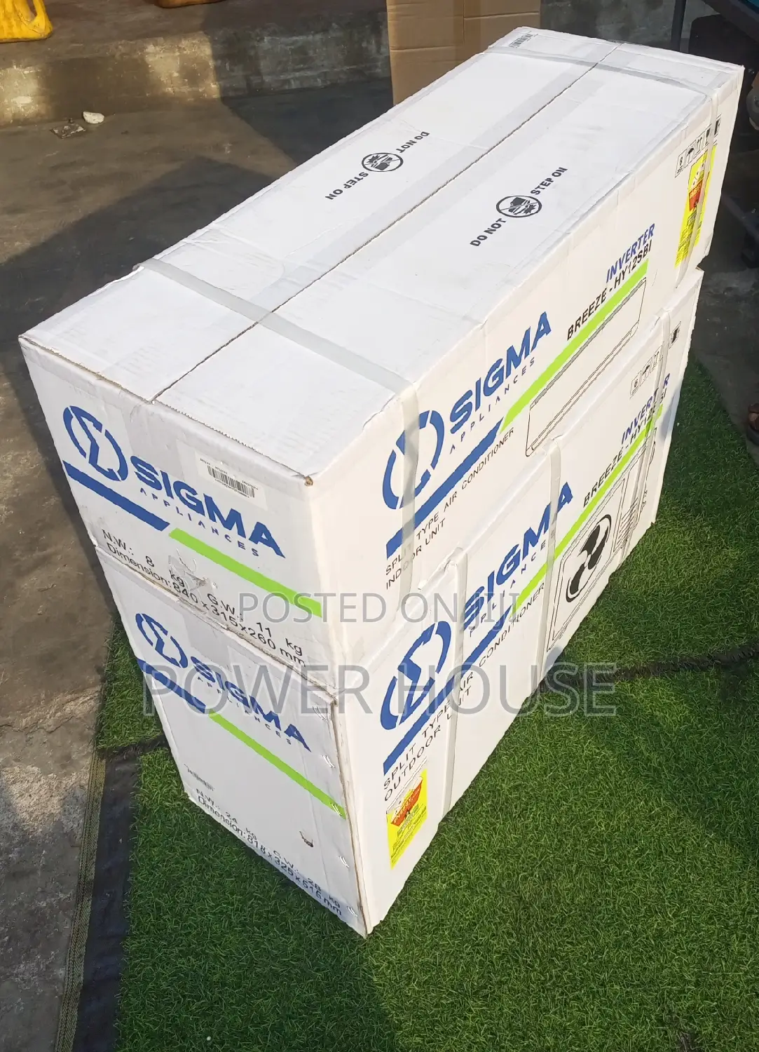 Legitimate Air Condition Inverter 1.5hp Sigma Air Condition
