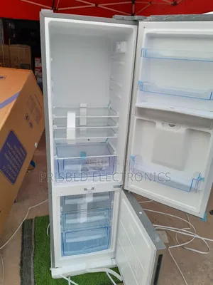 #Pearl Double Door Fridge 261 Lit With Dispenser