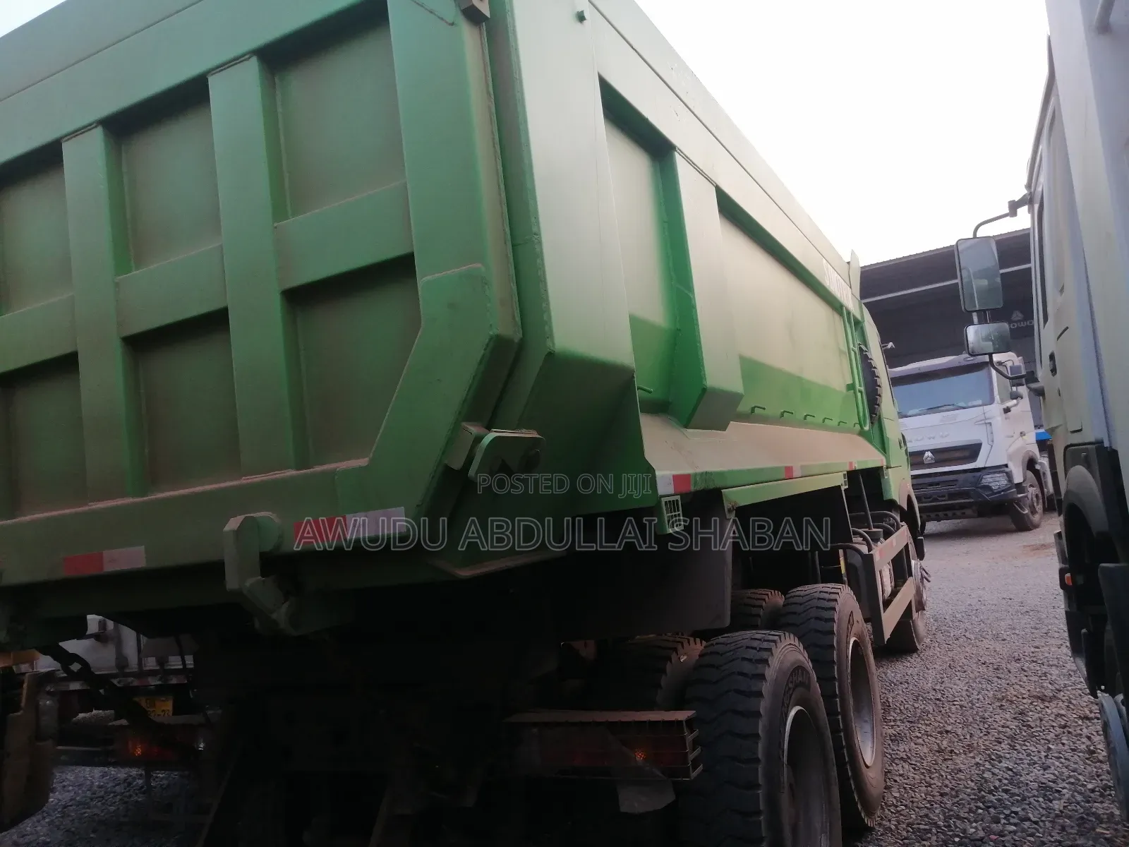New Howo Dump Truck 2025 Green For Sale