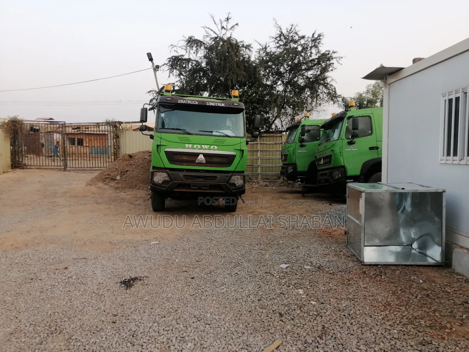 New Howo Dump Truck 2025 Green For Sale