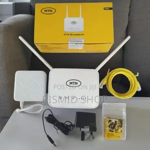 Photo - MTN Universal Broadband 4G Router + Backup Battery - White