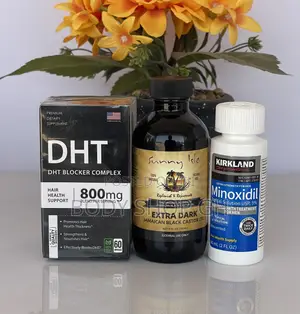Kirkland Minoxidil + Biotin + DHT Blocker - Stops Hairloss