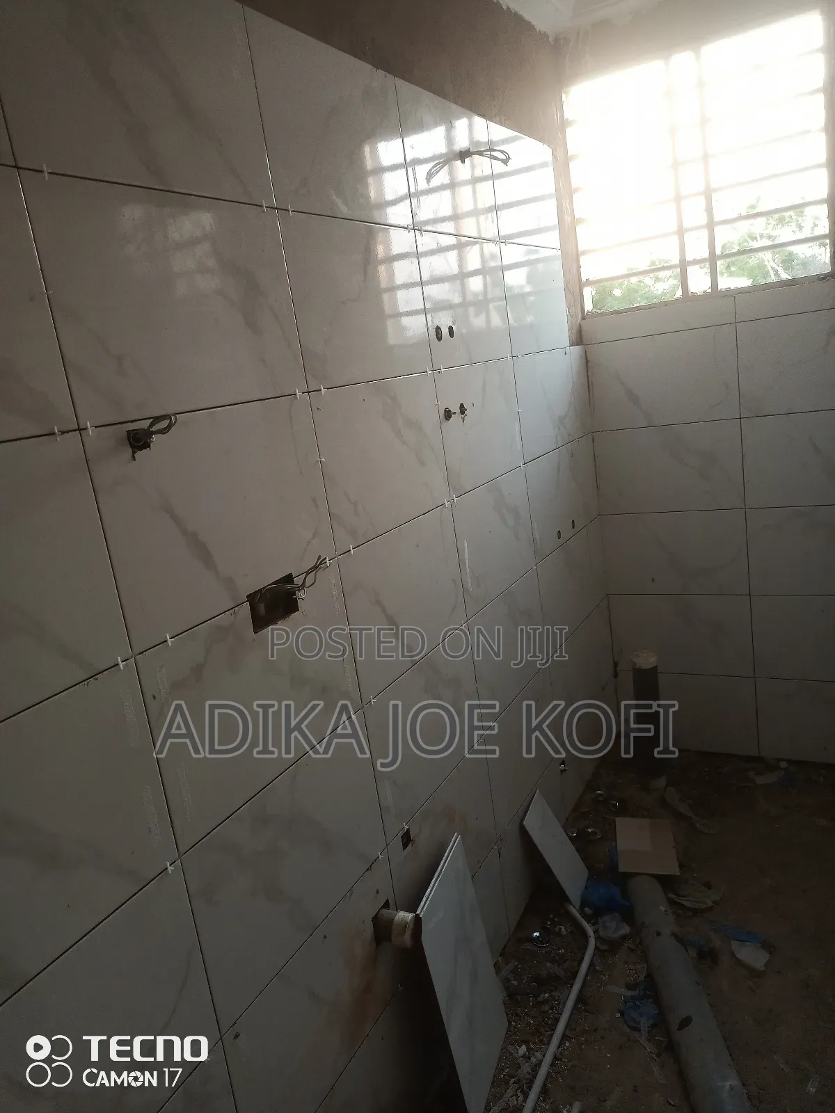 Tiles Workers Decorative Floor