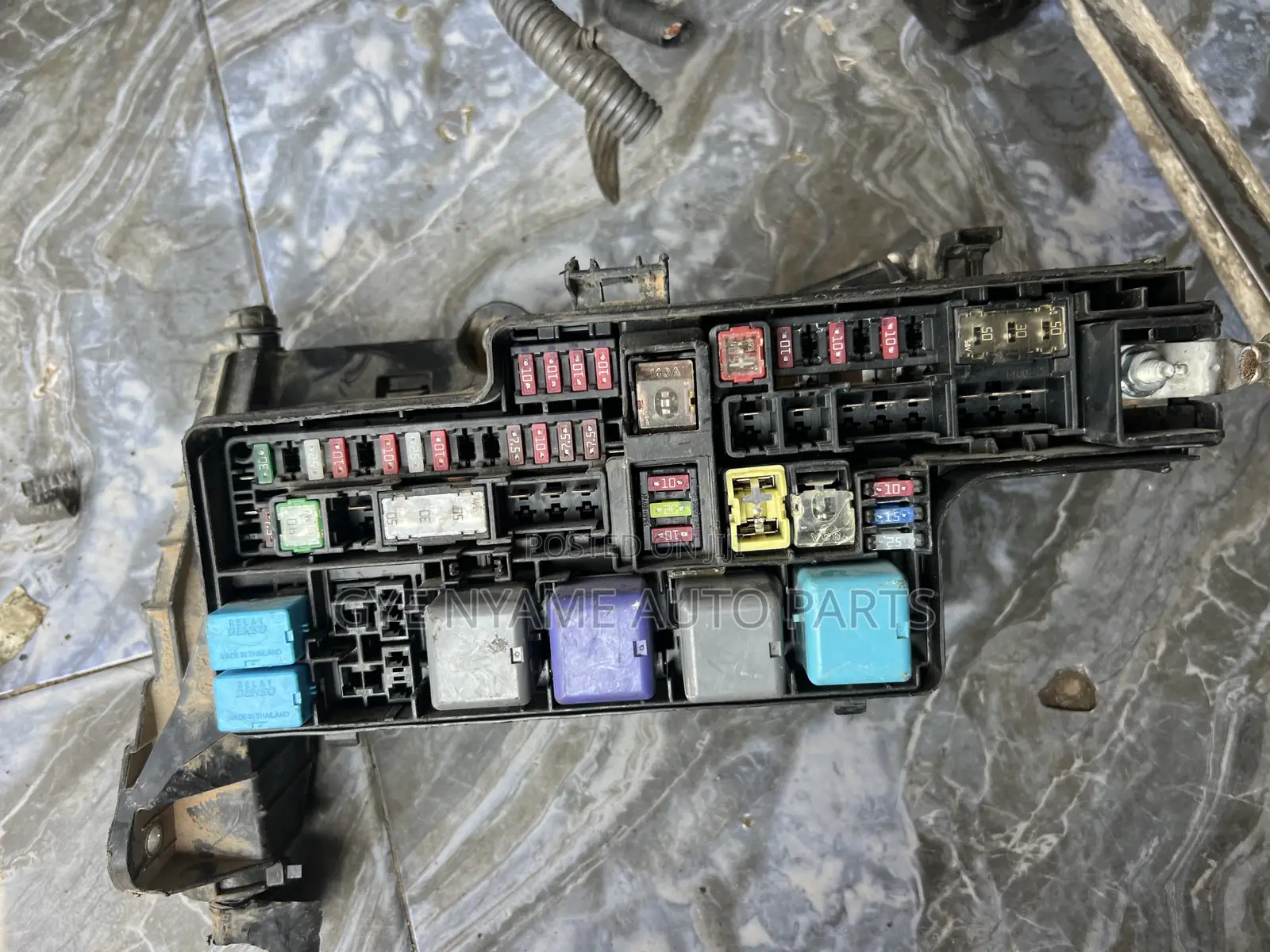 Toyota Hilux 2017:2024 Engine Fuse Box