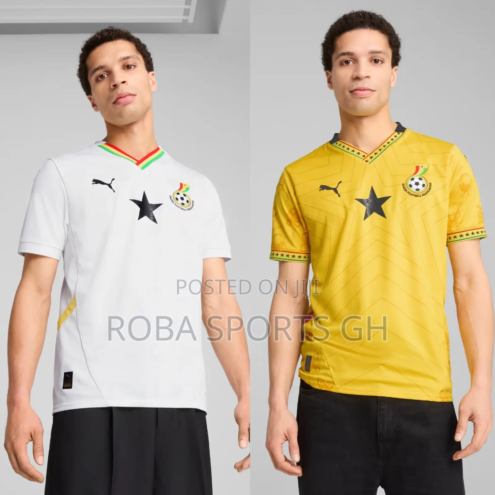 2024/25 Ghana Blackstar Home and Away Jerseys