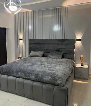 Lithe Pattern Queen Bedframe,Drawers and Mattress