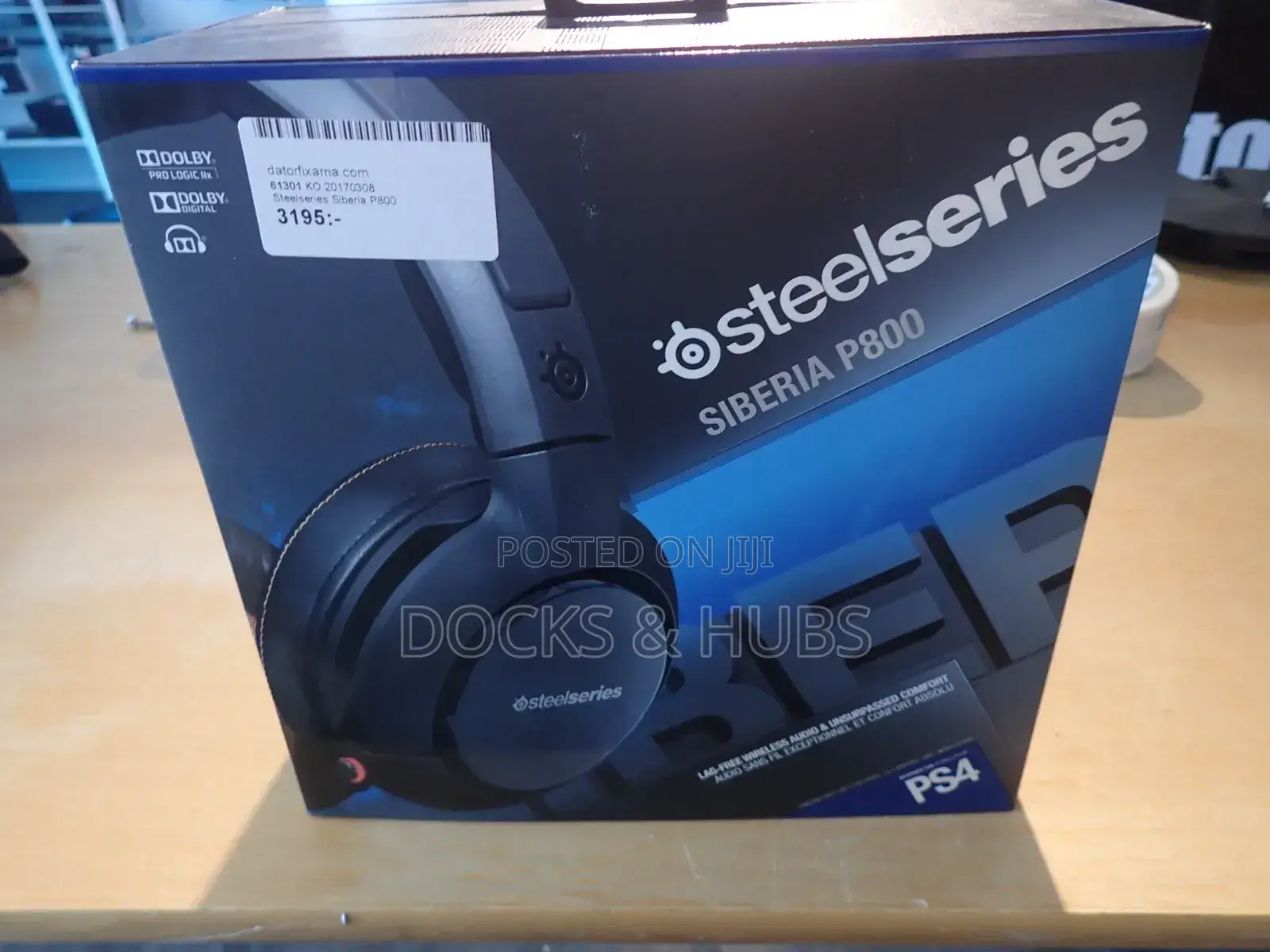 Steelseries Siberia P800 Wireless Gaming Headset - Dolby 7.1