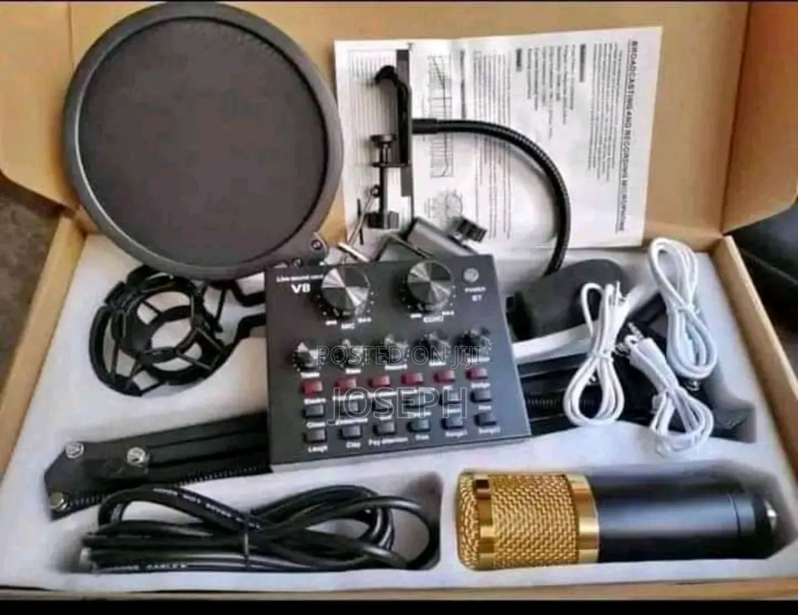 Recording Microphone and Sound Set