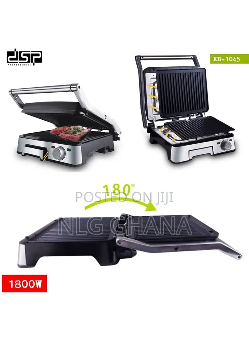1800W Stainless Steel Adjustable Heat Built-in LED Light Ind