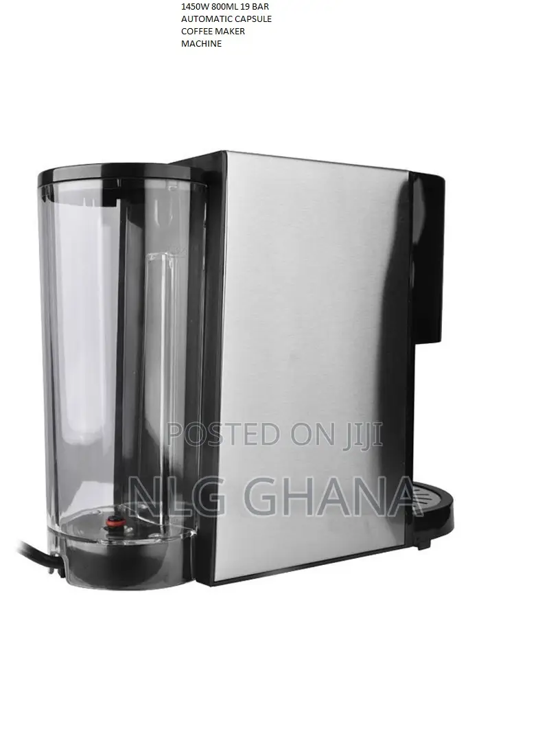 1450W 800ml 19 Bar Automatic Capsule Coffee Maker Machine