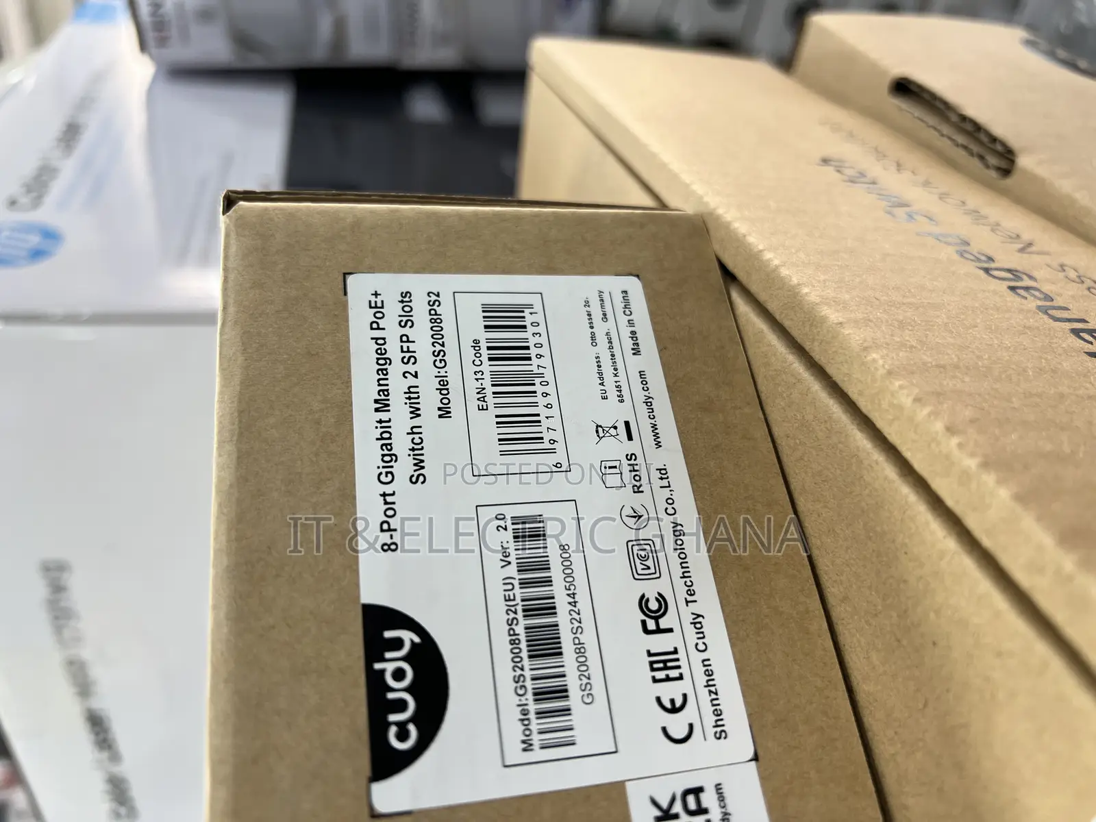 8 Port Gigabit Managed Poe Switch