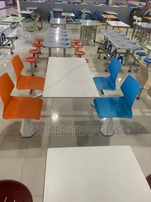 Dinning School Canteen Restaurant Lunch Room Table and Chair