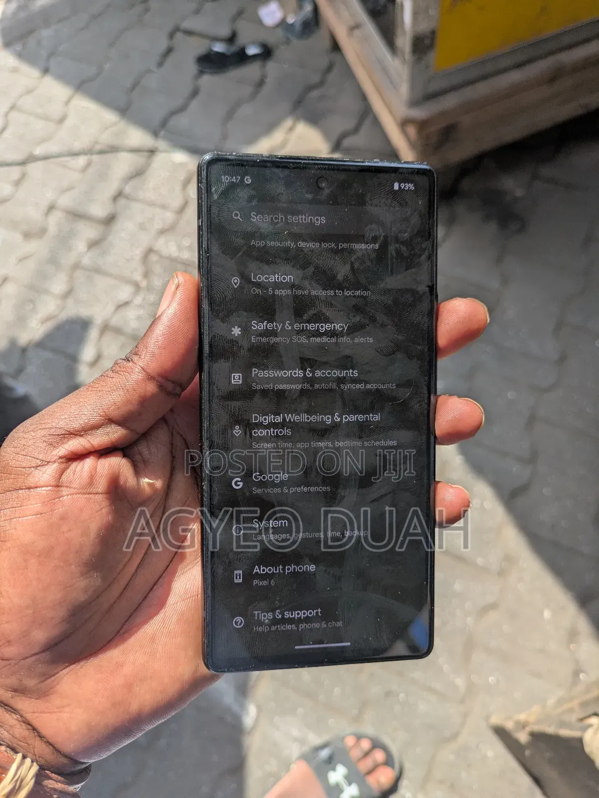 Google Pixel 6 128 GB Black