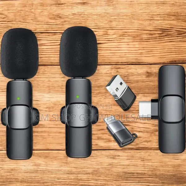 2 in 1 Wireless Microphone for Android and iPhone