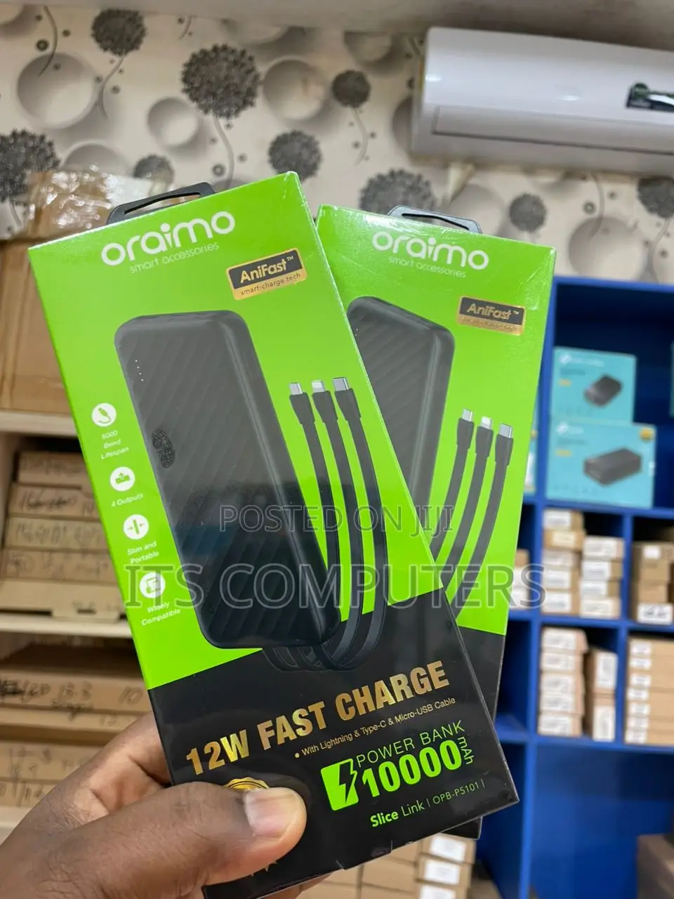 Oraimo 10000mah Power Bank Opb-P5101