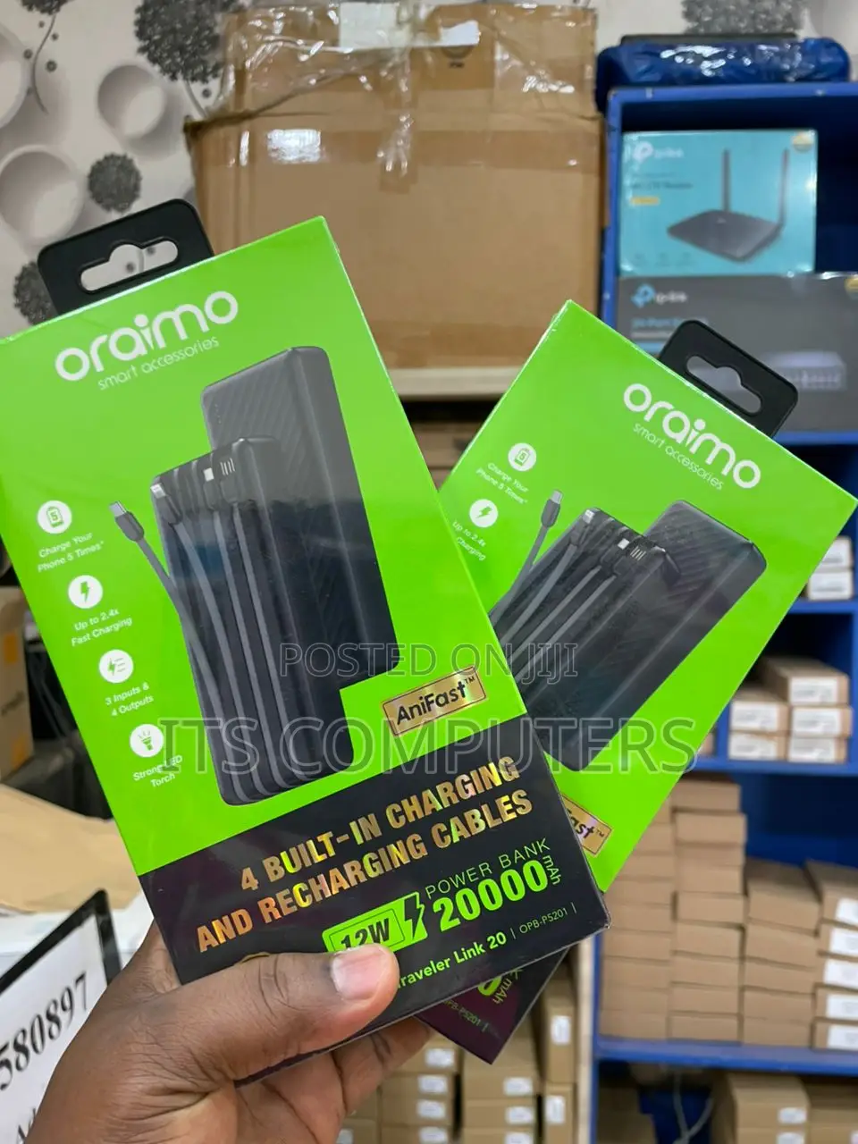 Oraimo 20000mah Power Bank Opb-P5201