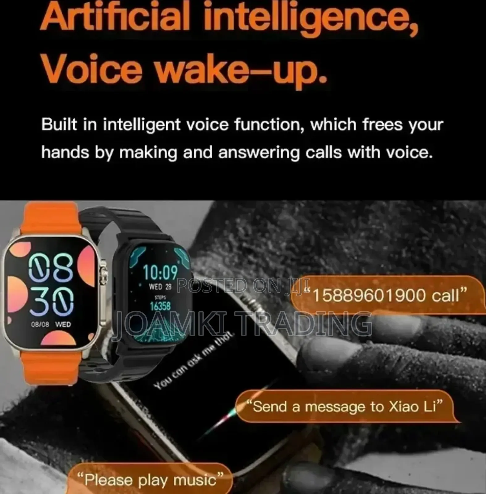 7 in 1 S10 Ultra 2 Smart Watch, Bluetooth Call, Ios/Android