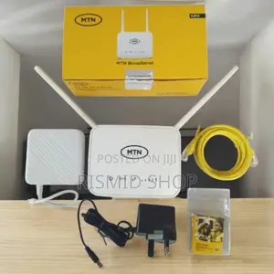 Photo - MTN Universal Broadband 4G Router + Backup Battery - White