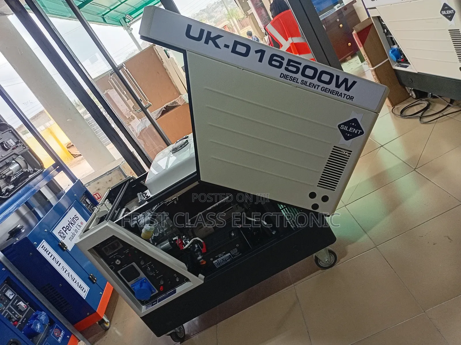 15kva Powerful 16500wax Disel Generator UK Made Generator.