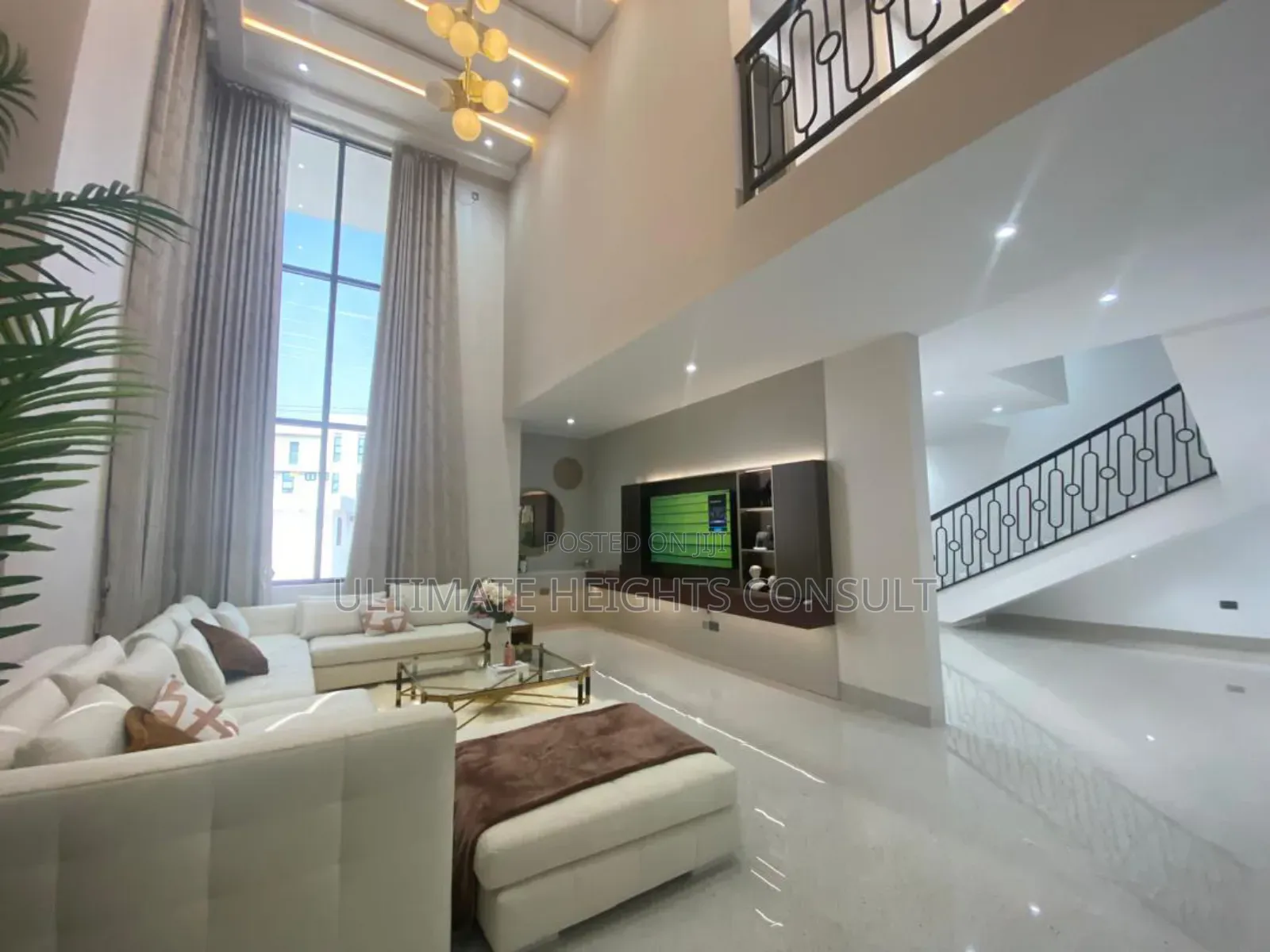 Furnished 4bdrm Mansion in East Legon Hills for sale