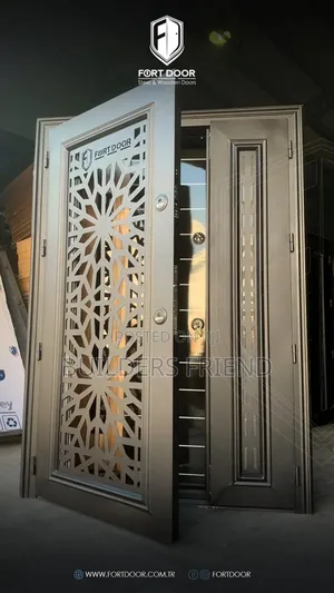 One and Half Turkish Burglarproof Security Door Set