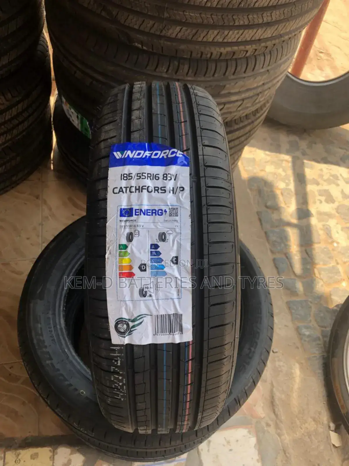 185/55r16 Windforce Tires + Free Delivery or Fixing