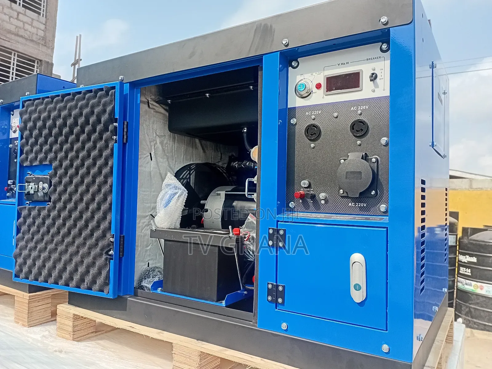 100% Copper 18kva 16500watt Perkins Generator UK Model Gener