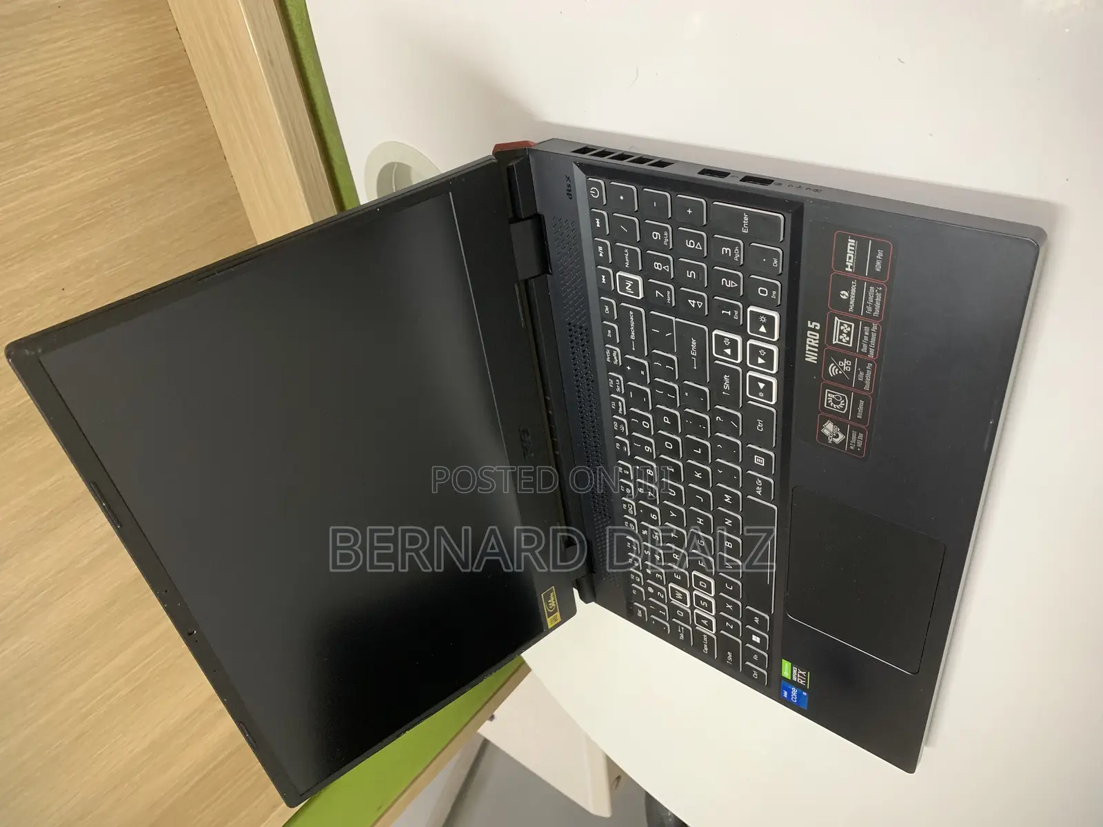 New Laptop Acer Nitro 5 16GB Intel Core i5 HDD+SSD 512GB