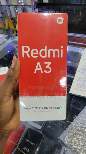 New Xiaomi Redmi A3 128 GB Black