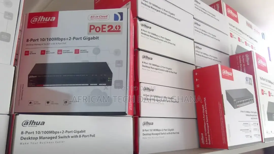 Dahua 8-Port Poe Switch