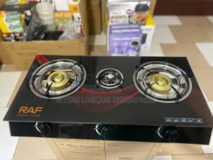 High Efficiency Raf 3 Burner Auto Ignition Gas Stove