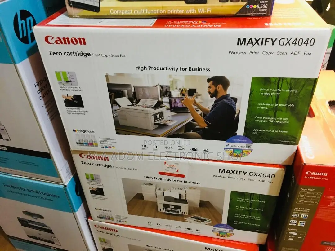Canon Maxify GX4040 Ink Tank: Power Through Your Printing