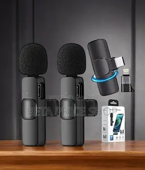 2 in 1 Wireless Microphone for Android and iPhone